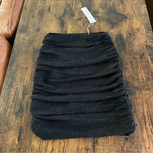 Meshki Marnie Ruched Mini Skirt